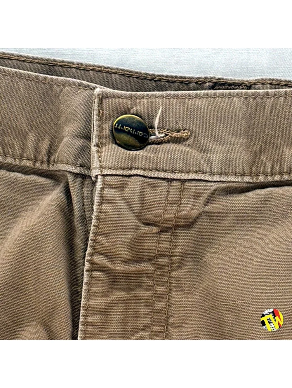 Carhartt B147 Work Shorts Duck Canvas Carpenter Utility